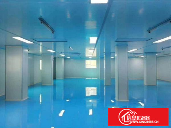 十万级无尘车间4000平，无转让费，实际面积