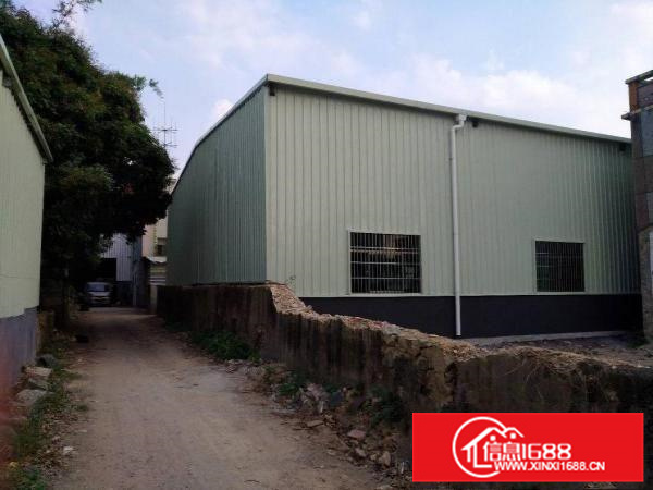 沥林高速出口旁500米360平全新钢构招租