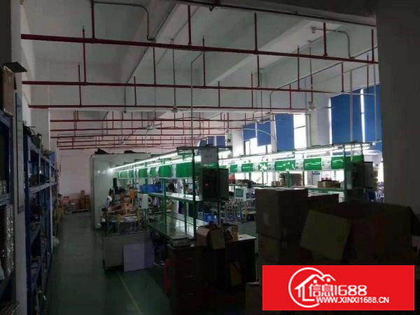 沙井空出楼上780平米精装修无转