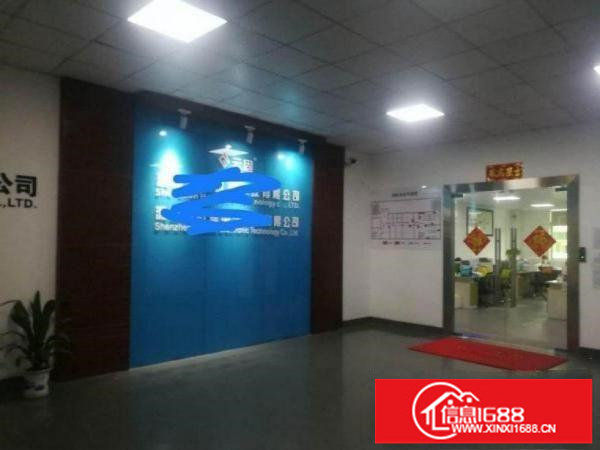 龙岗区228工业园新出三楼600平方出租精装修环境好