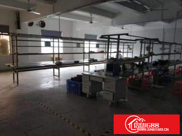 横岗地铁站全新环氧地坪漆厂房楼上1000平