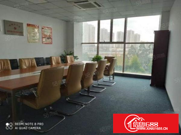 坪山坑梓新出二楼带精装修办公室200平出租有电梯可注册公司