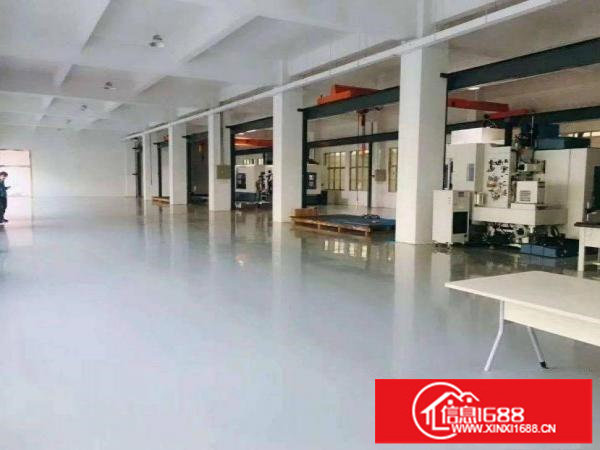 龙岗区坪地出租一楼500平方厂房全新地坪漆办公室装修