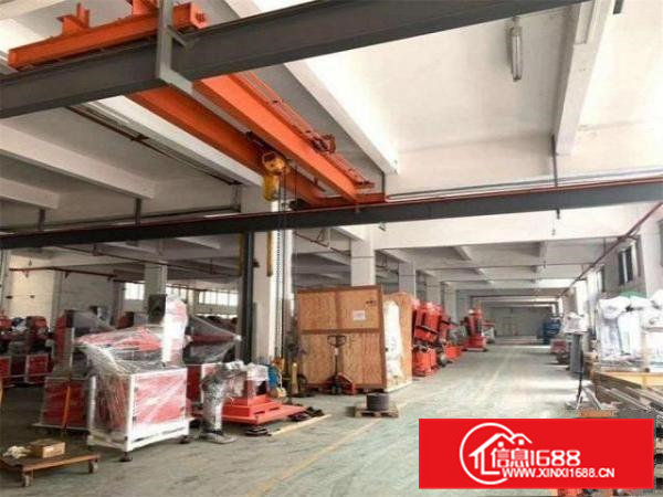 带现成行车的厂房，一楼1500平，周边好招工，大车方便