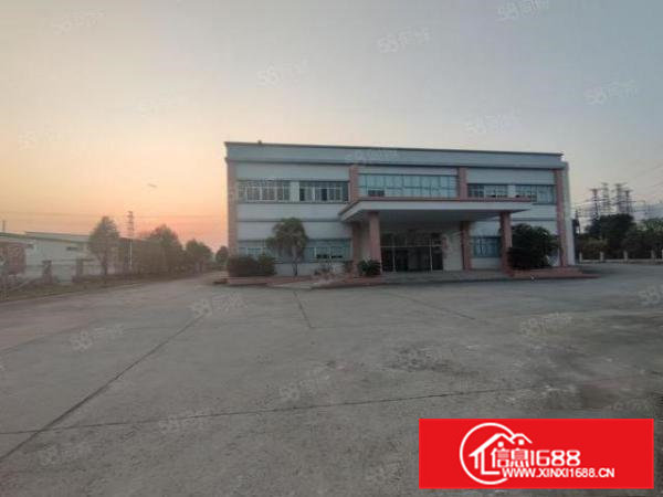 东莞工业聚集区内独院厂房，电直接过户，超大空地，原房东厂房