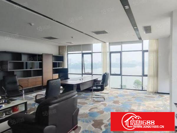 福永1200平方豪华装修厂房出租直租可分租水电到位现已搬空