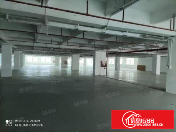 带地坪漆形象非常好茶山镇原房东独院标准厂房1500平方出