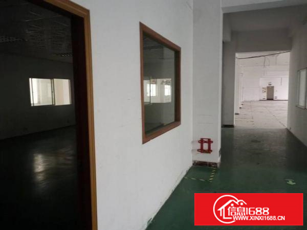 横岗荷坳新出原电子厂装修厂房1600平，低价出租