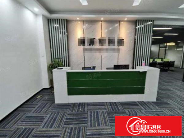 坂田国际中心新出400平豪装办公研发厂房，带家具出租，5加1