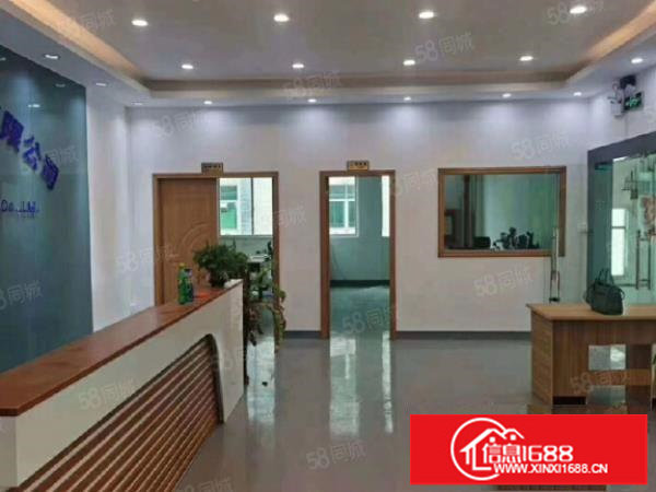 观澜大和工业区新出3楼1100平方带精装修厂房出租,水电齐全