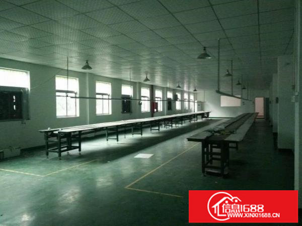 龙岗中心城南联地铁旁650平带装修厂房出租！可分租