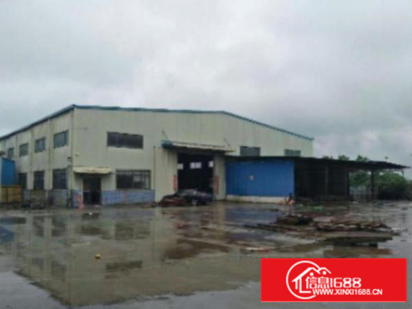 万江单一层铁皮房带隔热层3200平方;形象佳交通好进出车方便