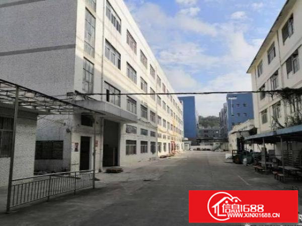 龙岗龙西自用厂房分租4500平公摊百分之10%，院子很大