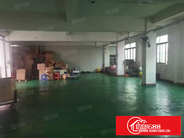 长安沙头二楼360平方地坪漆三箱电到位厂房招租可分租可做仓库