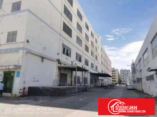 观澜环观南路独栋红本厂房出租，厂房1到5层36000平